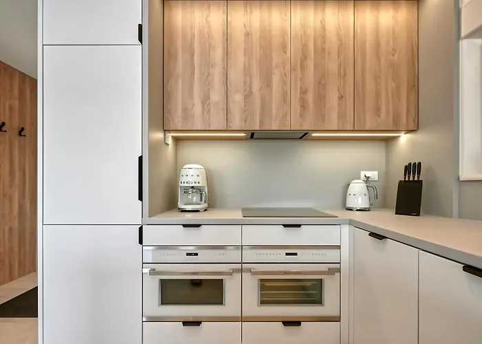 아파트 Penthouse Z Basenem I Widokiem Na Morze